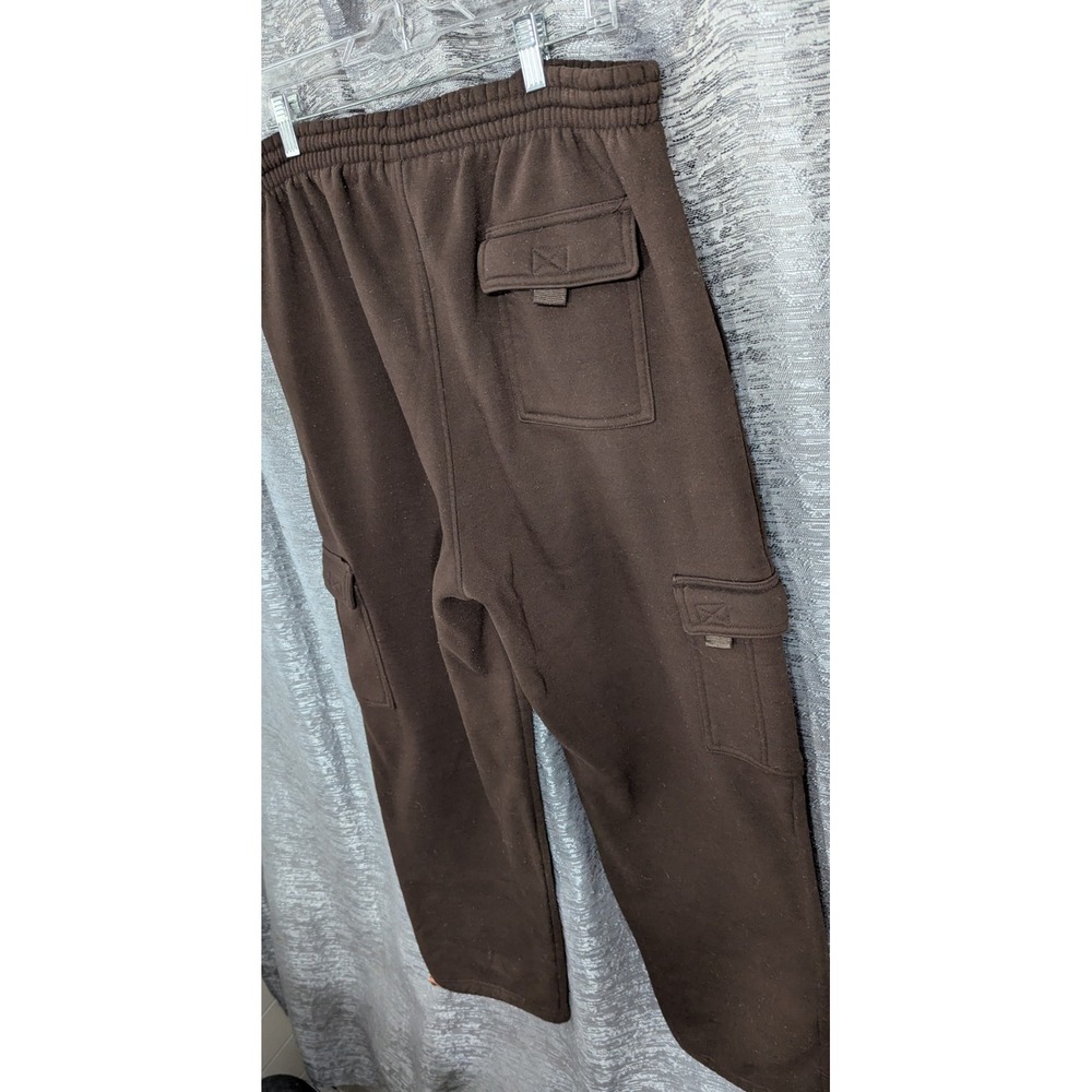 212‎ NYC Men Thick Sweatpants Brown W/Pockets - Picture 7 of 10
